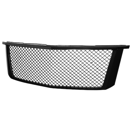 Spec-D Tuning 14-15 Chevrolet Tahoe Mesh Grille Glossy Black HG-TAH15JM-JL